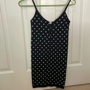 Zara perfect polka mini dress, size XS-S